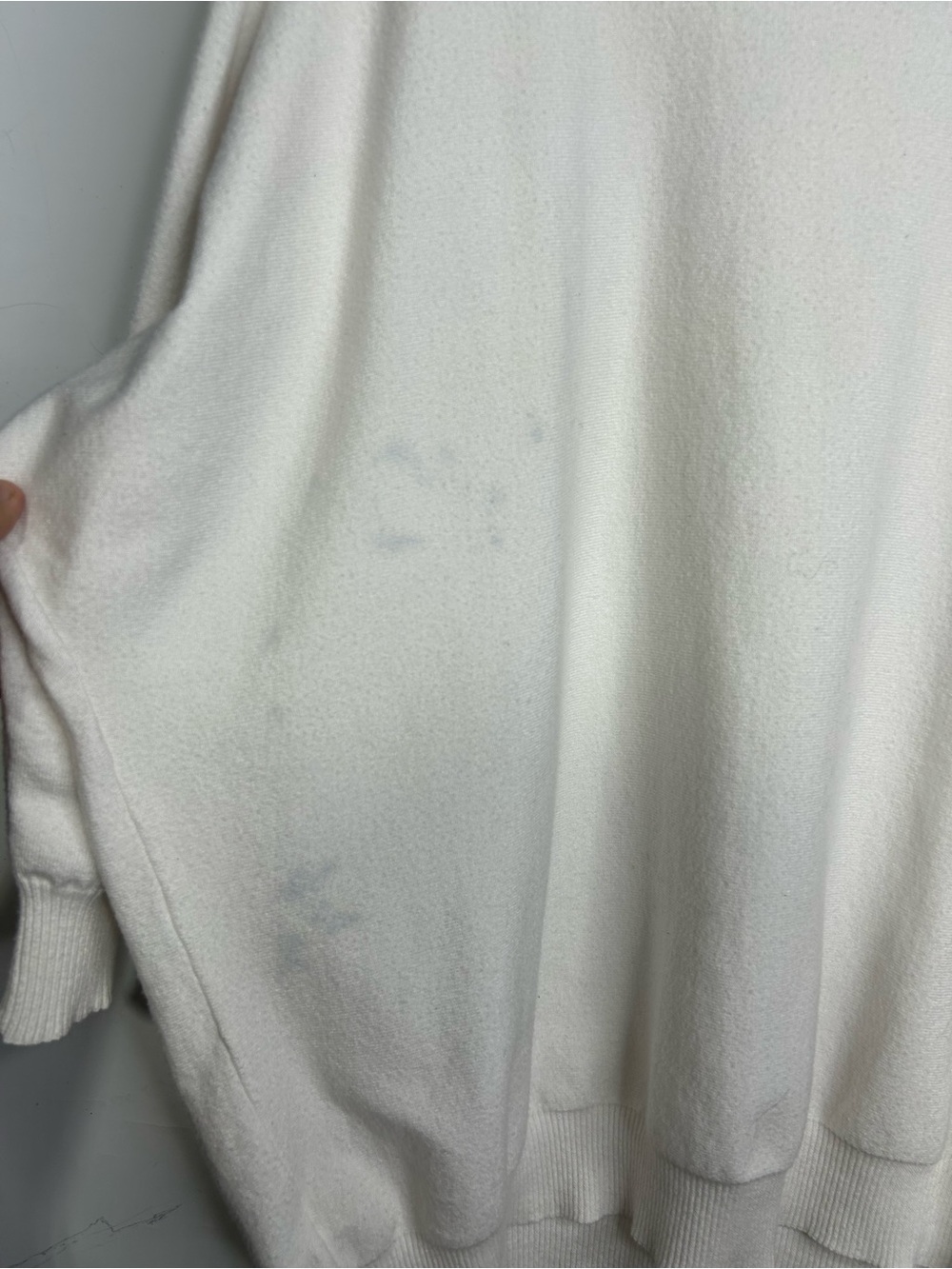 89th + Madison White Sweater Blouse 2X - Picture 6 of 7